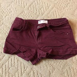 Tilly's Malibu shorts size 11